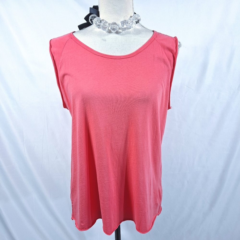 Nation LTD Pink Muscle Tank Top